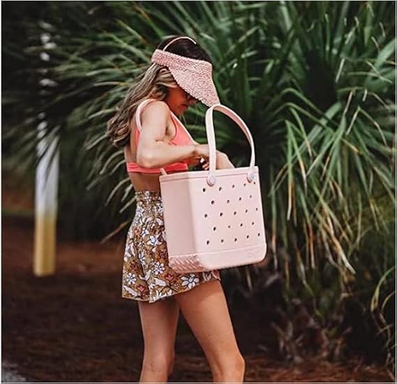 Washable EVA Beach Tote Bag with Vent Holes