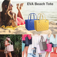Washable EVA Beach Tote Bag with Vent Holes