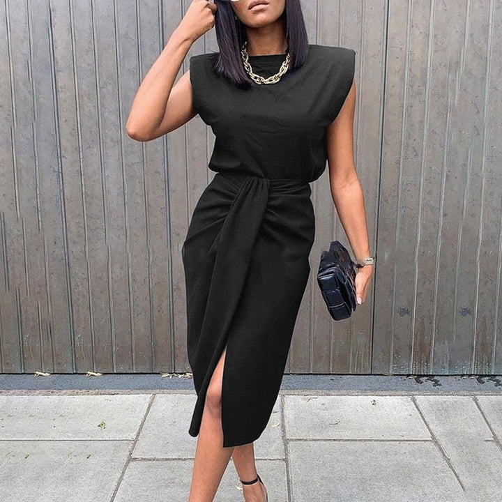 Eva's Dress | Comfortable Women's Dress | Perfect for Every Occasion-Black-S-State of Style
