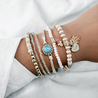 Evil Eye Bracelet Set - Zahara-State of Style