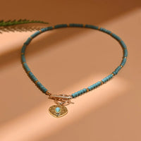 Evil Eye Pearl Choker Necklace | Protection and Style-BLUE 4-State of Style
