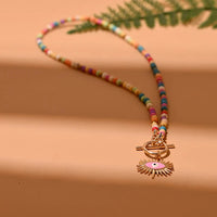 Evil Eye Pearl Choker Necklace | Protection and Style-MULTI-COLOR 3-State of Style