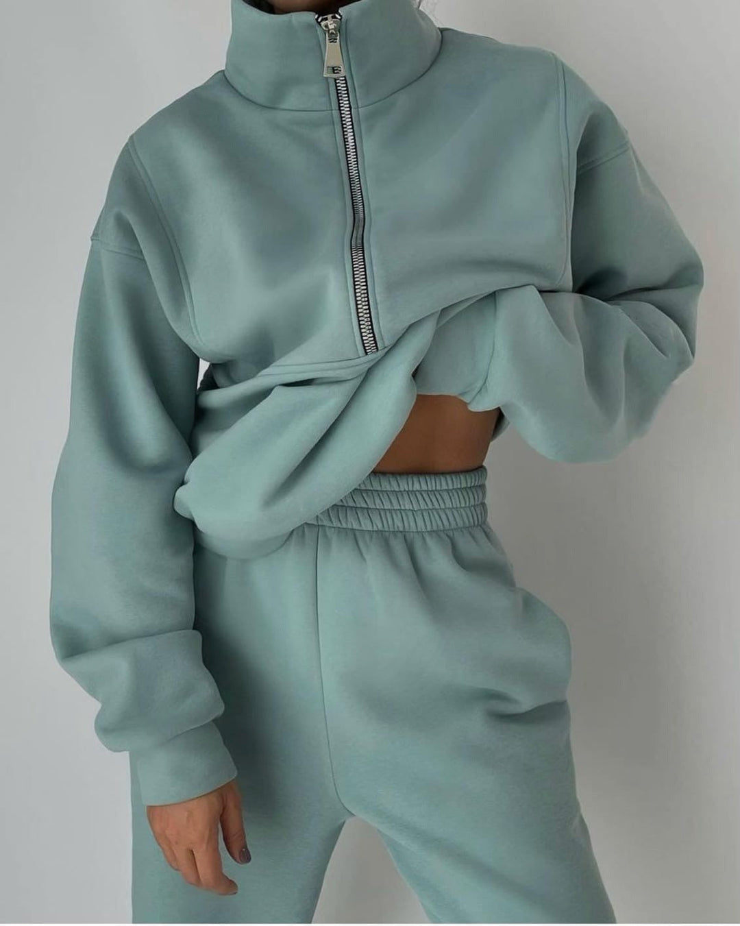Evy Lounge Set | Cosy Fleece Combo-Pink-S-State of Style