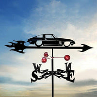 Excentric Weather Vane for the Garden – Vintoro-Sports car-State of Style