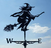 Excentric Weather Vane for the Garden – Vintoro-Witch-State of Style