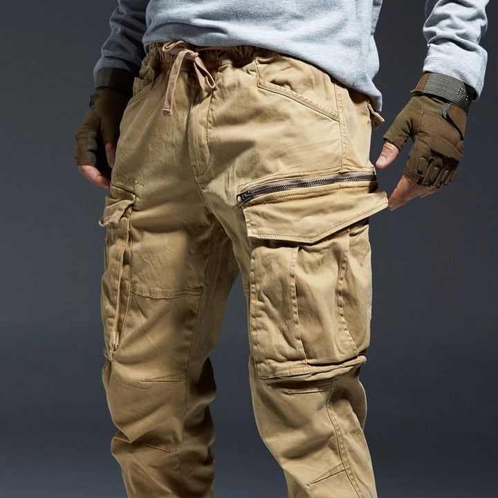 Explorer Cargo Joggers - Logan-Beige-S-State of Style