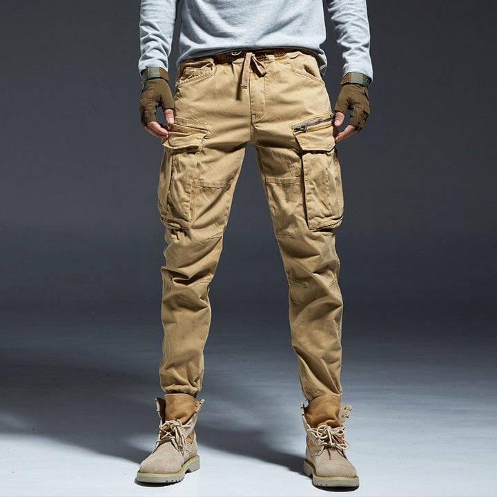 Explorer Cargo Joggers - Logan-Beige-S-State of Style