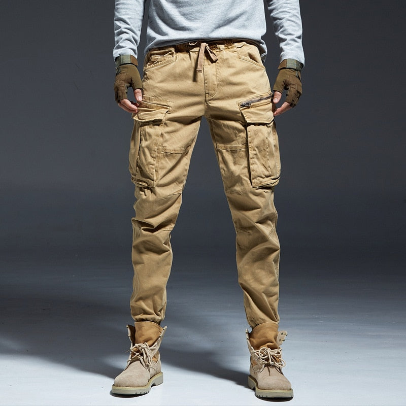 Explorer Cargo Joggers - Logan-Beige-S-State of Style