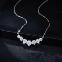 Exquisite 925 Sterling Silver Moissanite Necklace-1.7ct-State of Style