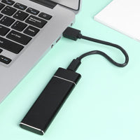 External Hard Drive with Ultra-Fast Performance - SpeedVault-1TB-Black-State of Style
