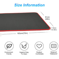 Extra Thick Anti-Slip Yoga Mat - FlexiMat-Black-State of Style