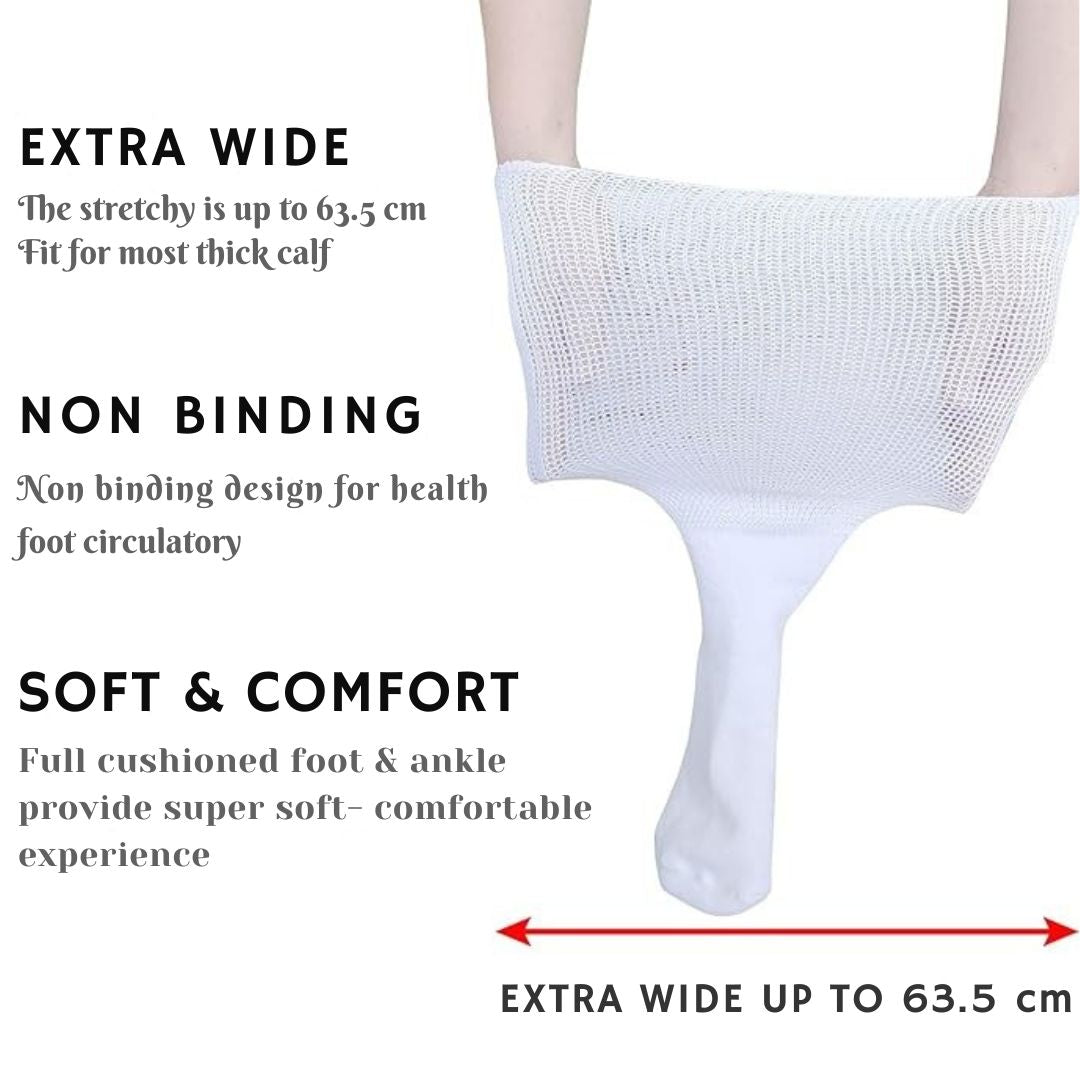 Extra Wide Diabetic & Lymphedema Socks - VitalSox-State of Style