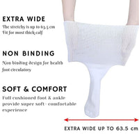 Extra Wide Diabetic & Lymphedema Socks - VitalSox-State of Style