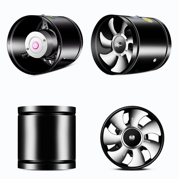 Extractor Fan - PureFlow-Black-73mm x 100mm-State of Style