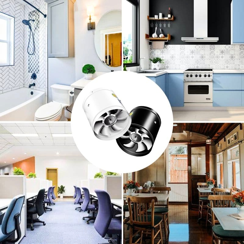 Extractor Fan - PureFlow-Black-73mm x 100mm-State of Style