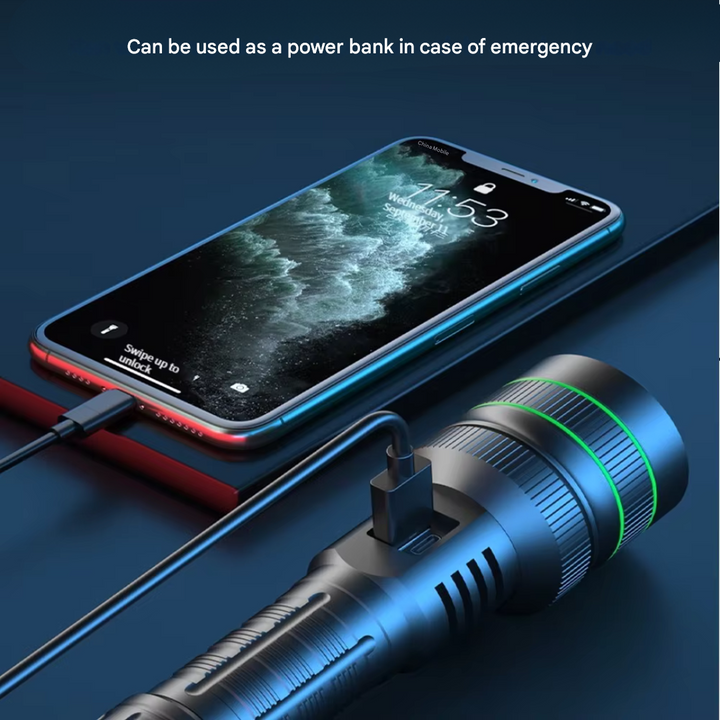 Extreme Bright and Zoomable LED Torch - PowerBeam-State of Style
