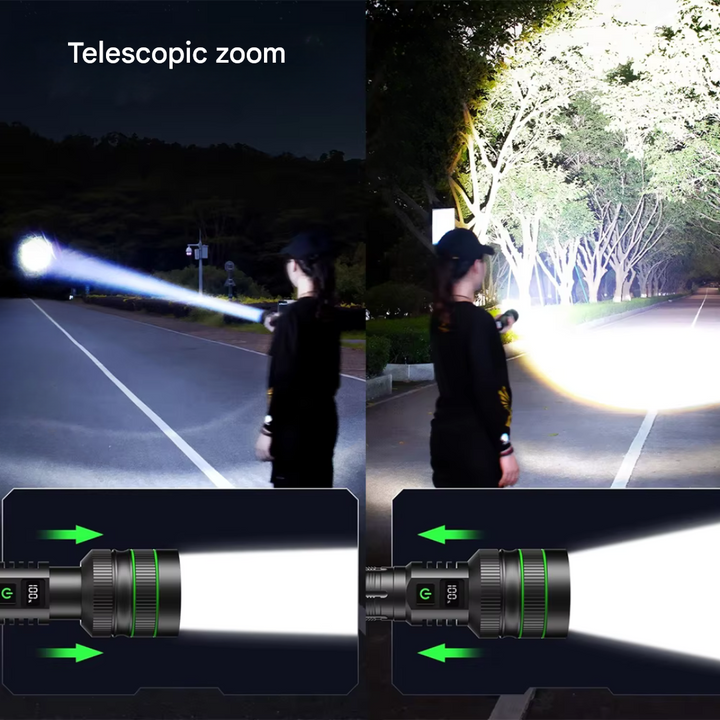 Extreme Bright and Zoomable LED Torch - PowerBeam-State of Style