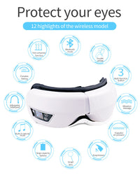 EYE MASSAGE DEVICE - AIR PRESSURE, VIBRATION & WARM COMPRESSION WITH BLUETOOTH MUSIC-State of Style