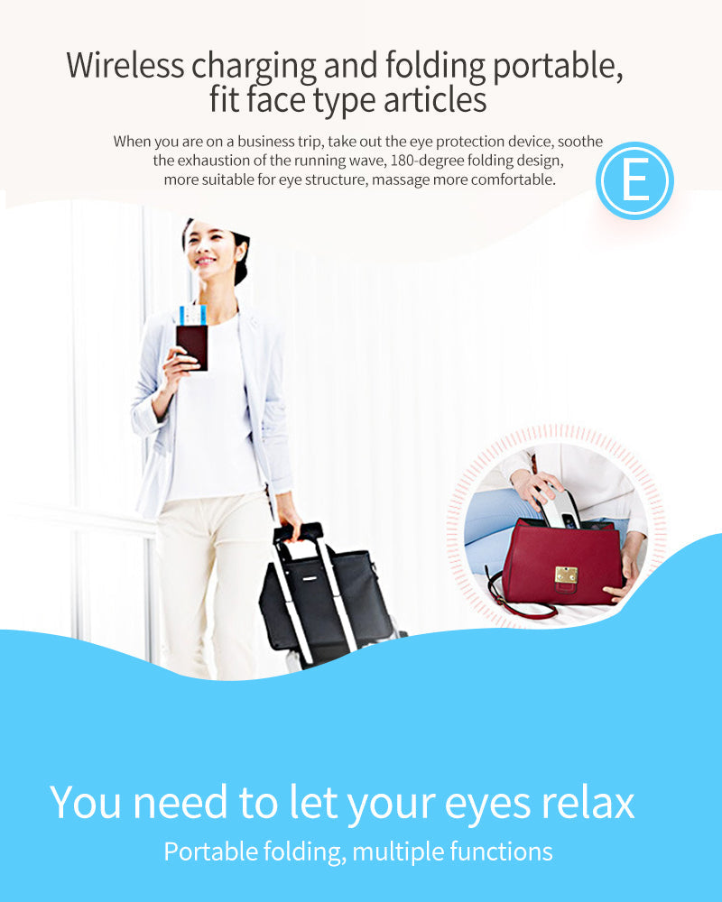 EYE MASSAGE DEVICE - AIR PRESSURE, VIBRATION & WARM COMPRESSION WITH BLUETOOTH MUSIC-State of Style