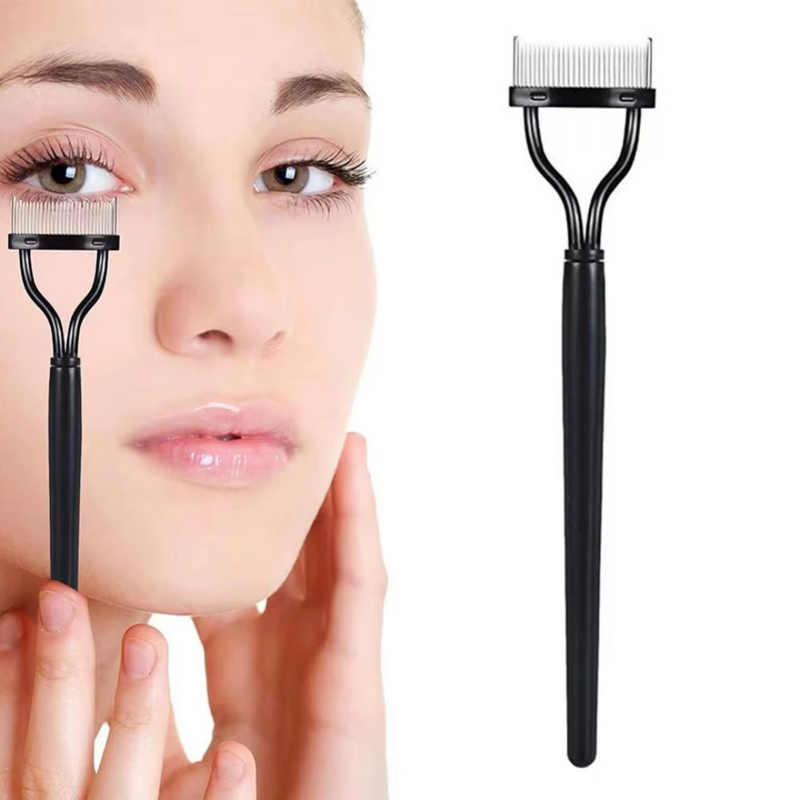 Eyelash Comb & Separator - Precision Tool for Perfect Eyelashes-Black-State of Style
