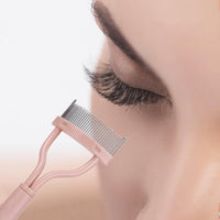 Eyelash Comb & Separator - Precision Tool for Perfect Eyelashes-Black-State of Style