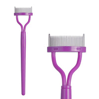 Eyelash Comb & Separator - Precision Tool for Perfect Eyelashes-Purple-State of Style