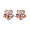 Floral Zirconia Earrings – Flora