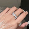 Adjustable Diamond Knot Ring - Serena