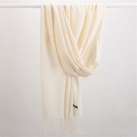 Faith Cashmere Scarf | Versatile and Stylish-Beige-State of Style