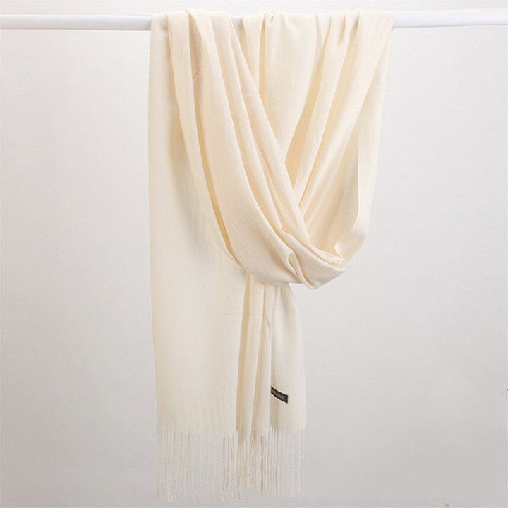 Faith Cashmere Scarf | Versatile and Stylish-Beige-State of Style