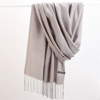 Faith Cashmere Scarf | Versatile and Stylish-Black-State of Style