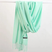 Faith Cashmere Scarf | Versatile and Stylish-Green-State of Style