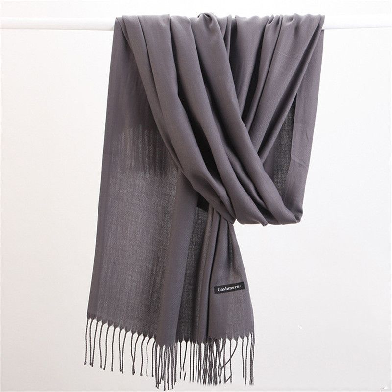 Faith Cashmere Scarf | Versatile and Stylish-Grey-State of Style