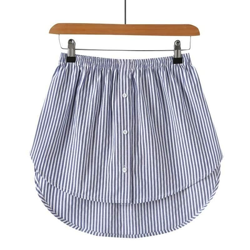 FakeHem | Stylish Fake Skirt for Women-Blue/White-M-State of Style