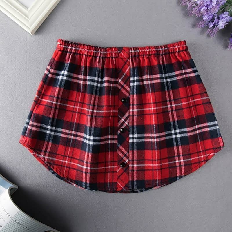 FakeHem | Stylish Fake Skirt for Women-Red-M-State of Style