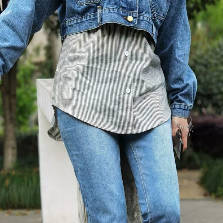 FakeHem | Stylish Fake Skirt for Women-White Lace-M-State of Style