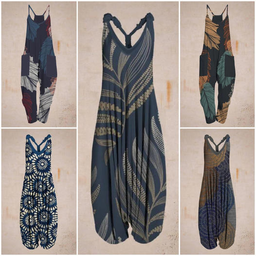 Falling Ladies' Jumpsuit – Lina-A-S-State of Style