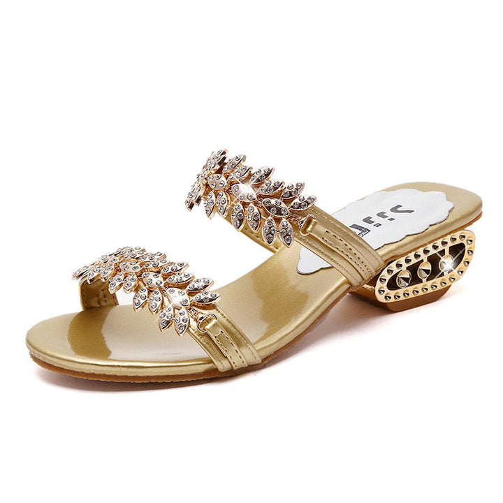 FancySlides | Stylish & Comfortable Women's Slippers-Gold-4.5-State of Style
