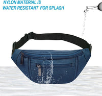 Multi-Pocket Fanny Pack with Adjustable Strap for Travel and Outdoor Use – 1+1 FREE