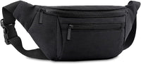 Multi-Pocket Fanny Pack with Adjustable Strap for Travel and Outdoor Use – 1+1 FREE