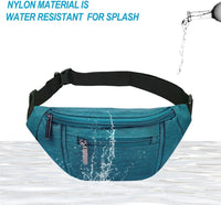 Multi-Pocket Fanny Pack with Adjustable Strap for Travel and Outdoor Use – 1+1 FREE