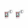 Colourful Letter Earrings - Letria