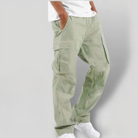 Fashionable Cargo Pants - Finn-Light Green-S-State of Style