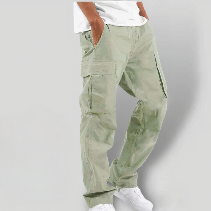 Fashionable Cargo Pants - Finn-Light Green-S-State of Style