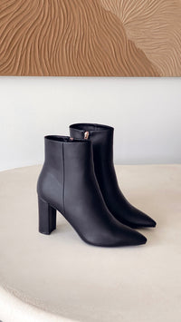 Fashionable Casual Ankle Boots - Elonette-Brown-3-State of Style