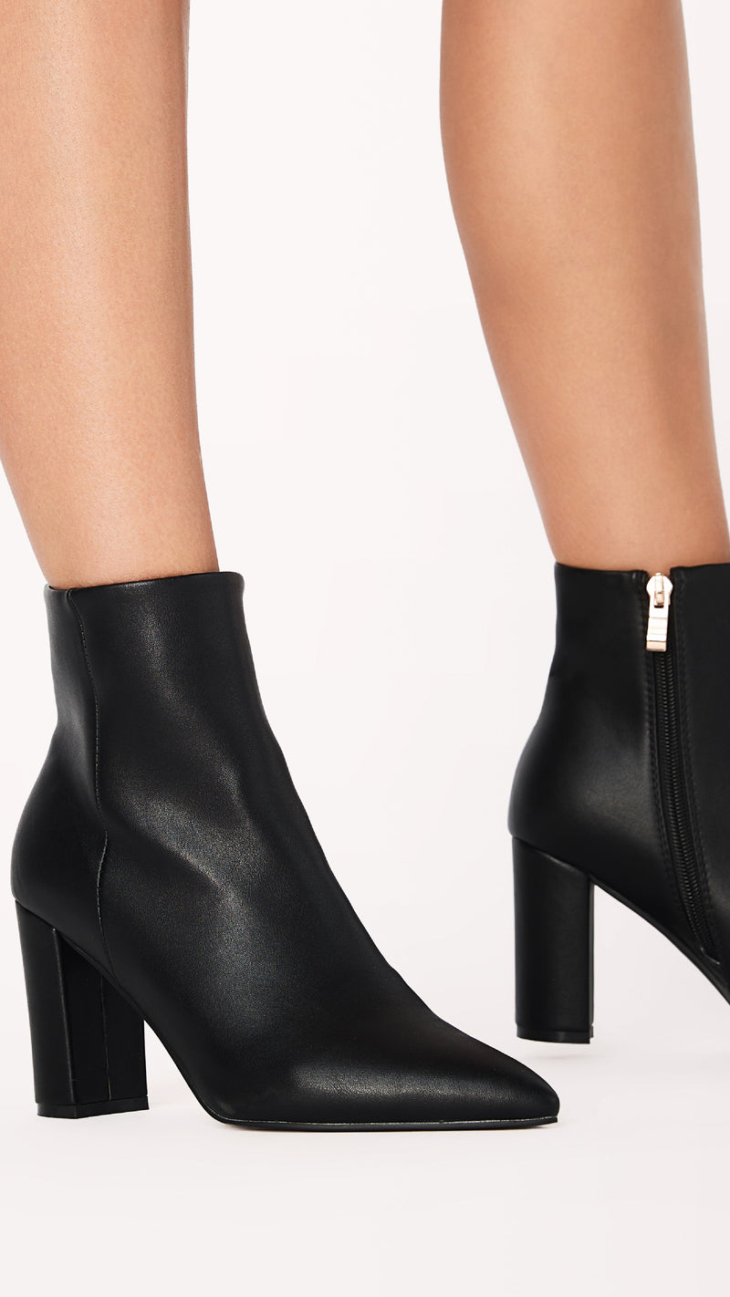 Fashionable Casual Ankle Boots - Elonette-Brown-3-State of Style