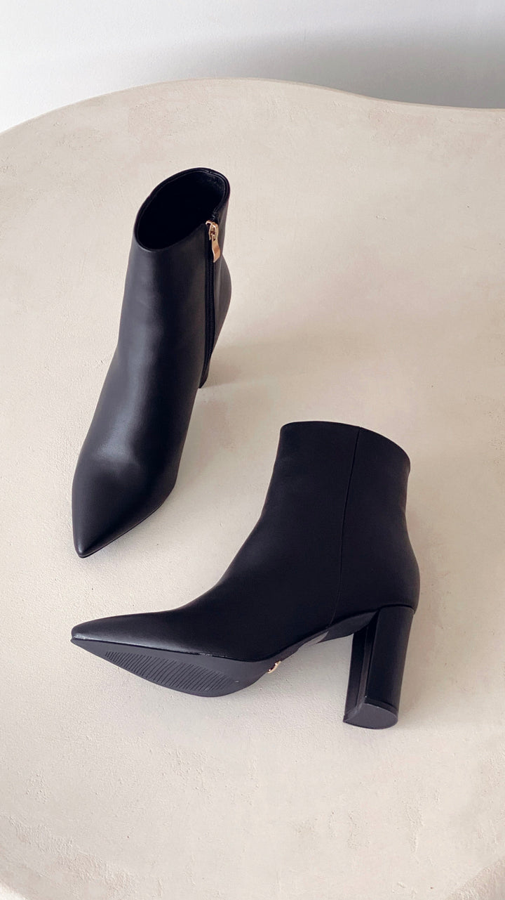 Fashionable Casual Ankle Boots - Elonette-Brown-3-State of Style