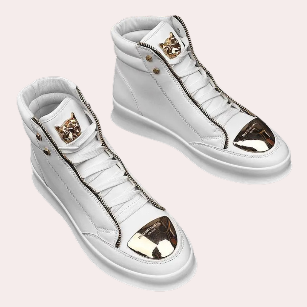Fashionable High Sneakers for Men - Rafael-White-6-State of Style