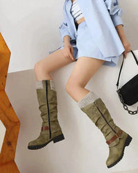 Fashionable High Women’s Boots - Isabella-Black-3-State of Style