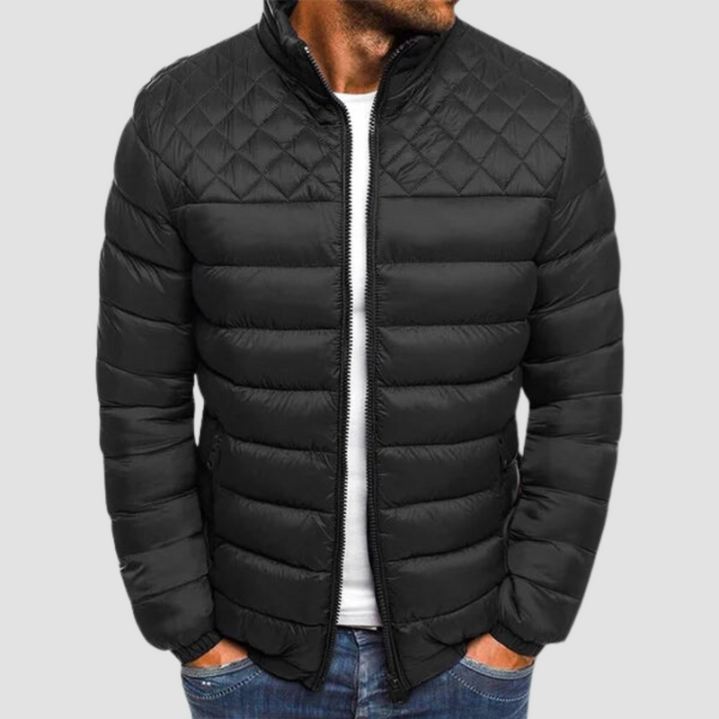 Fashionable Jacket for Men - VanguardWear-Black-S-State of Style